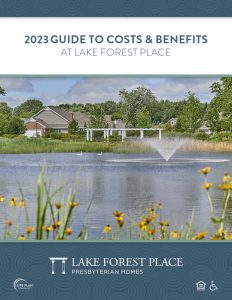 Cost and Benefits Guide 2023 - Lake Forest Place cover image